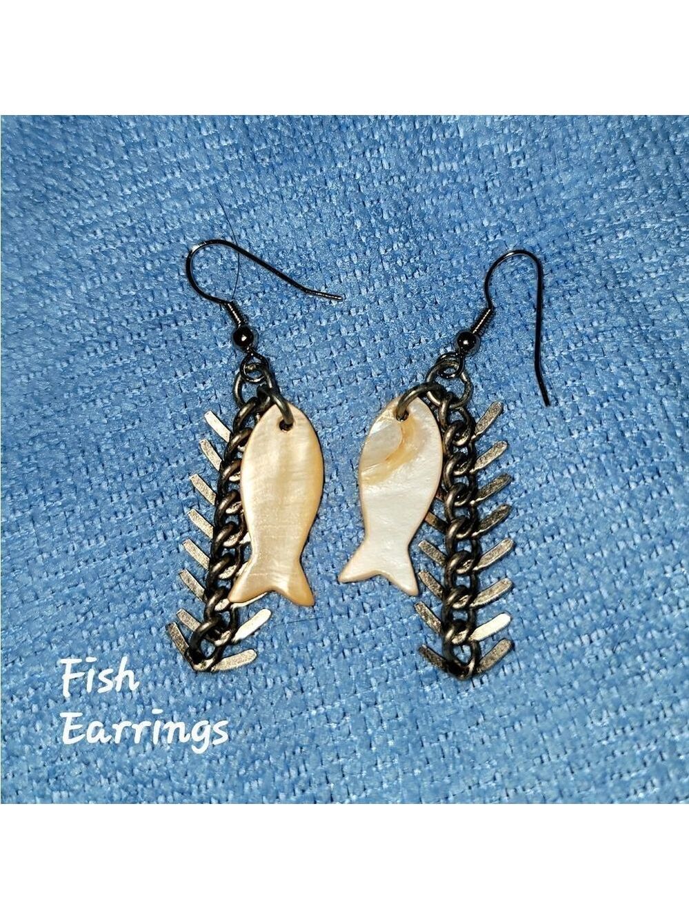 Shell Fish Earrings #E4